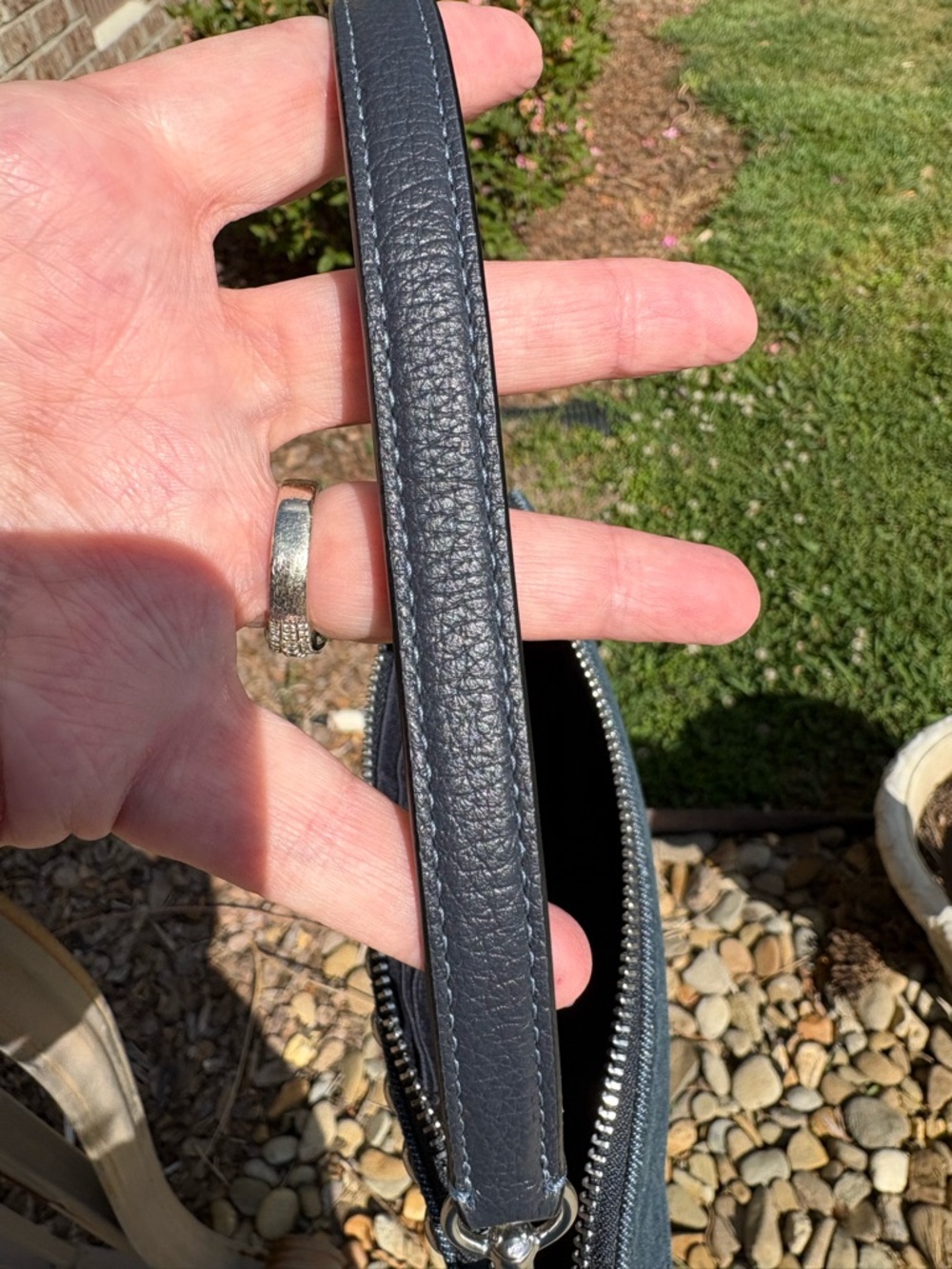 Coach Nolita 19 Denim With Silver Rivets EUC - Picture 11 of 11